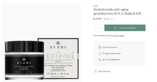 Avant R.N.A Radical Anti-Aging and Lifting Duo Moisturizer voor €27,99 bij Westwing
