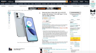 Motorola Moto G84 6.55" 5G Android 13 por 204,90€
