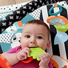 Fisher-Price 3-in-1 Gym met muziek en lichtjes - 76x76cm voor €27,99 bij Amazon