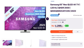Samsung 65" Neo QLED 4K TV (QE65QN92CATXXN) voor €1299 bij iBOOD