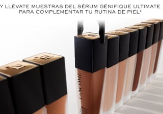2 muestras gratis Lancome Teint Idole y Génifique Ultimate