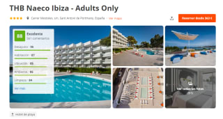 4 noches en Ibiza hotel 4* + vuelo por 367,35€