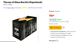 Throne of Glass Box Set (Paperback) voor €75,44 bij Bol