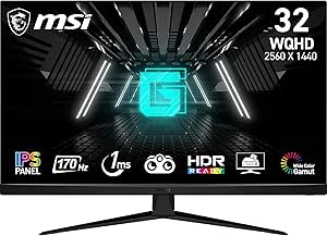 MSI G321Q Monitor Gaming WQHD, MSI por 269€