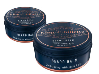 King C. Gillette Baard Balsem 100 ML - 2 stuks voor €9,95 bij iBOOD