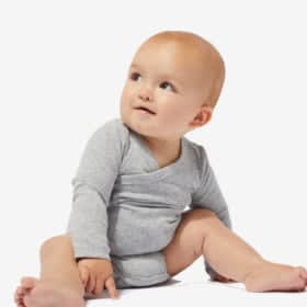 40% korting op alle babybody's en meegroeipakjes bij de Hema