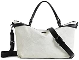 Bolso blanco desigual por 34,95€ amazon