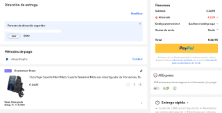 Soporte de Movil para Moto, con Amortiguador de Vibraciones, 360 Rotación, Ajustable por 22,95€