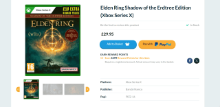 Elden Ring: Shadow of the Erdtree Edition (Xbox Series X) – £29.95