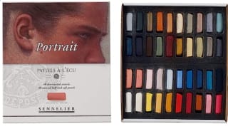 Juego de 40 palillos para retratosSavoir-Faire Sennelier Soft Pastels por $1,070.55 en Amazon