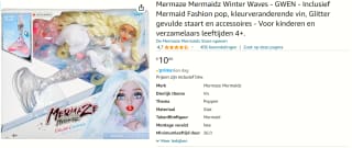 Mermaze Mermaidz Winter Waves - Gwen - Modepop voor €10 bij Amazon
