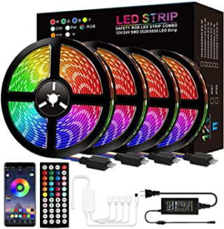 Tira LED 20 metros por $249 en Amazon