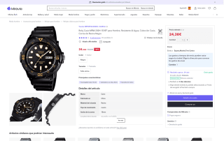 Reloj Casio MRW-200H-1EVEF por 24,38€