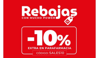 -10% de Descuento Extra en Parafarmacia.