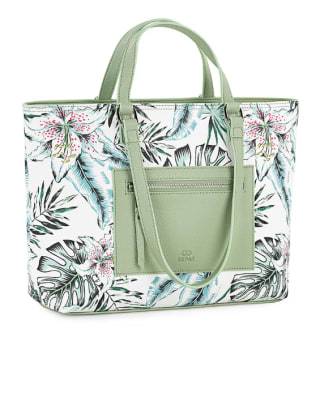 Bolso de hombro Salonica con Doble Asa en color verde por 34.99€