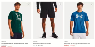 30% extra korting op de outlet tot 50% bij Under Armour met deze Singles Day kortingscode