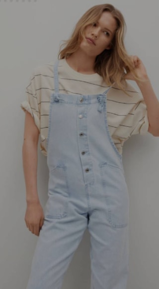 Peto largo demin por 27,99€