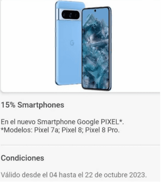Pixel 8 pro 256GB con Pixel Buds Pro de regalo por 985,81€