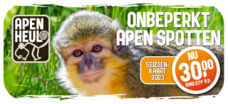 Jaarkaart Apenheul vanaf slechts €25