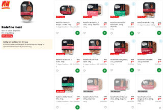 50% korting op Redefine meat vleesvervangers bij Jumbo
