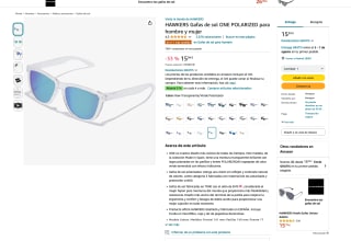 Gafas de sol HAWKERS ONE POLARIZED por solo 15,99€