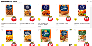 Alle Mora Oven & Airfryer snacks voor €2,79 bij Dirk