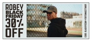 30% korting op alles bij Robey