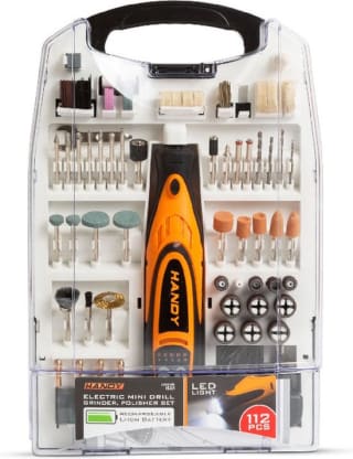 Handy Professionele Draadloze Graveerpen - Graveermachine Draadloos - Oplaadbaar via Netstroom - Elektrische Graveerset 112 delig