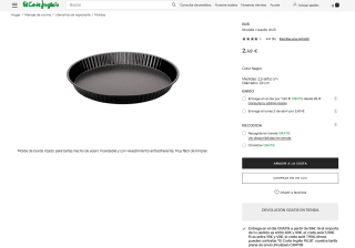 Molde rizado Ibili por solo 2,49€