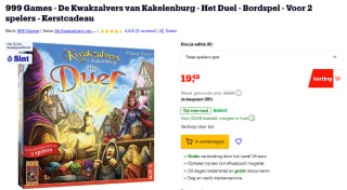De Kwakzalvers van Kakelenburg (999 Games) bordspel voor €19,49 bij Bol