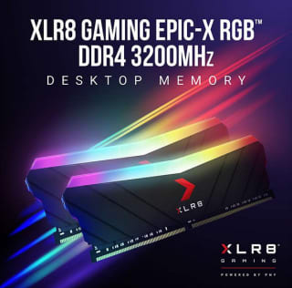2 PNY XLR8 Gaming EPIC-X RGB 32GB DDR4 3200 MHz CL16 por 119,31€
