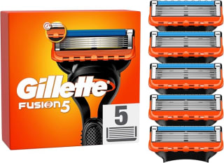 Gillette Fusion 5 Paquete de 5 Cuchillas de Afeitar de recambio por 14,57€