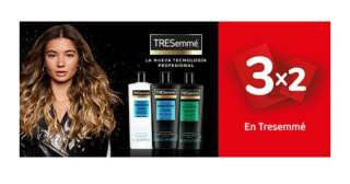 3×2 en Tresemme desde Carrefour .