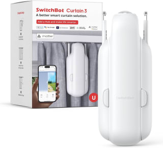 SwitchBot Curtain - U-Rail Versie 3 (2023) voor €62,99 met Amazon prime