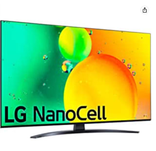 Televisor LG 50NANO766QA Smart TV 50"por 469.99€