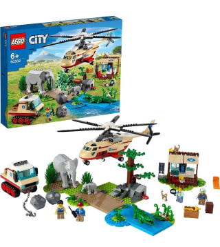 LEGO 60302 City Wildlife Rescate de la Fauna Salvaje por 59€.