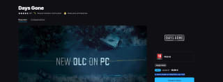 Juego Days Gone PC por 19,99€ desde Epic Games