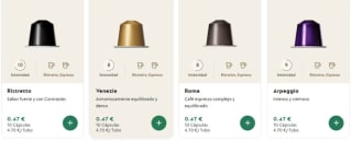 60 Cápsulas y 60 Gratis en web oficial Nespresso Cuentas seleccionadas