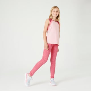 Leggings de gimnasia para Niña Domyos de algodón transpirable por 2.99€
