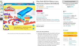 Play-Doh-B5554 Fábrica Loca por 6,99€