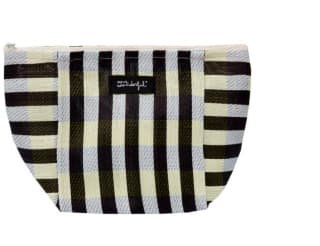 Neceser estampado a rayas Mr. Wonderful: Blanco y negro por 7,45€