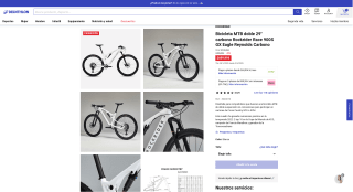 Bicicleta Rockrider Race 900S GX Eagle Reynolds Carbono por 2.699,99€