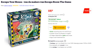 Escape Your House Spy Team voor €15,12 via Bol