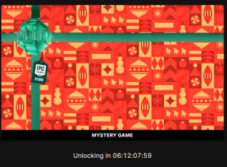 Epic Games Holiday Sale met een33% kortings coupon en 17 gratis games