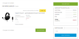 40% korting op alle HyperX accessoires bij HP