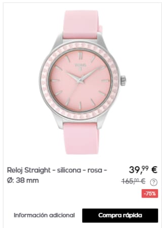 TOUS - Relojes por 39,99€