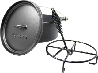 ToCis Big BBQ Galloway 4.5 gietijzeren braadpan Dutch Oven voor €17,99 bij Amazon