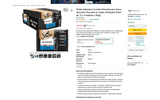 Comida Húmeda Sheba Selezione para Gatos Selección Pescados en Salsa por 16,74€