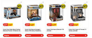 30% extra stapelkorting op diverse Funk pops! bij kruidvat