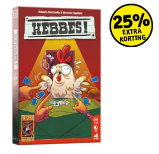 999 Games Hebbes! voor €5,24 bij Kruidvat